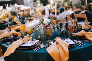 Fancy tables by Canyon catering